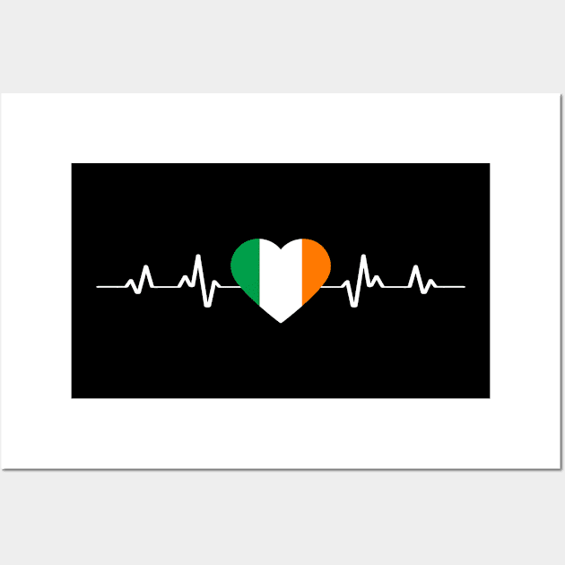 Ireland Flag Wall Art by swissles